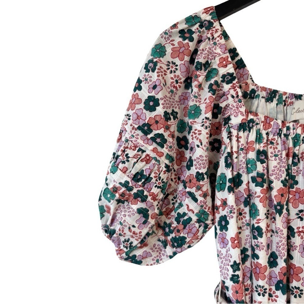 Cleobella Mara Mini‎ Dress Wildflower Small Spring Multicolor Floral Boho - Picture 5 of 9